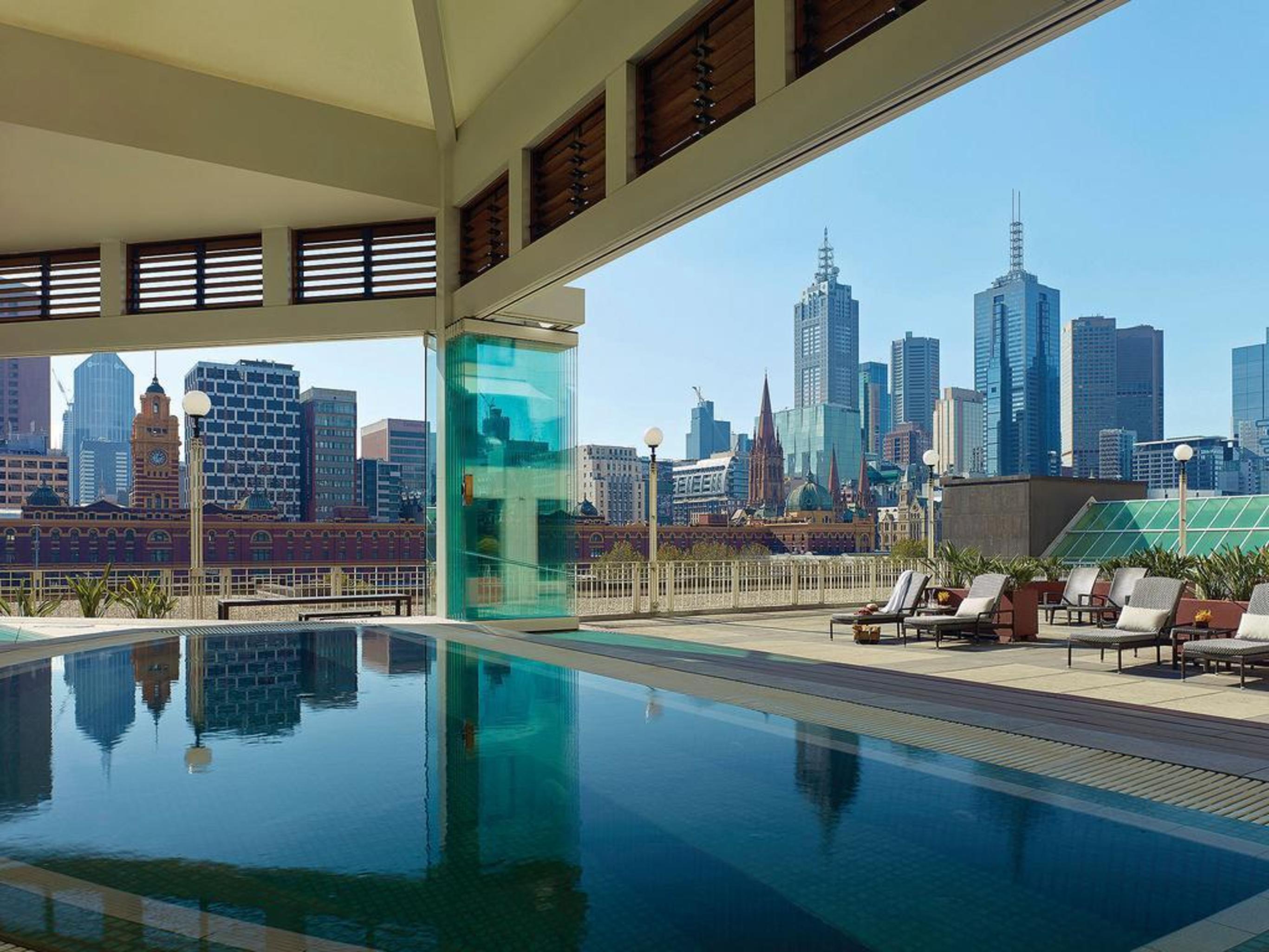 The Langham Melbourne Hotel Exterior photo The pool at the Standard East Village