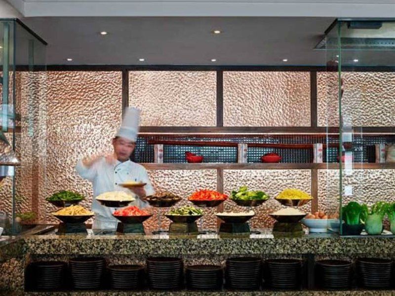 The Langham Melbourne Hotel Exterior photo A live kitchen at a hotel